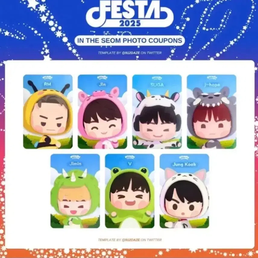 (새상품) BTS 방탄 2025방탄페스타 인더섬포카 진