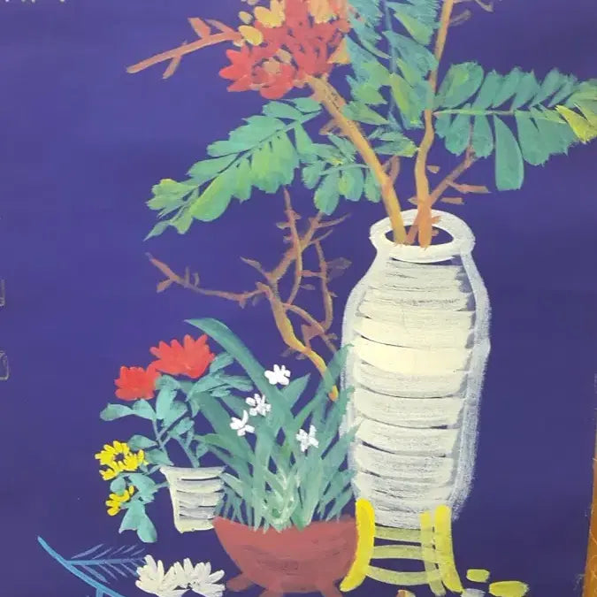 [SOLD OUT] 제백석 치바이스 세조청공 병화도 족자 그림 골동품 미술품 수집품 고미술품