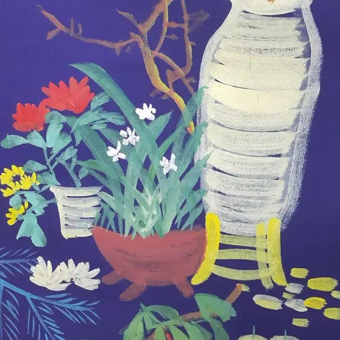 [SOLD OUT] 제백석 치바이스 세조청공 병화도 족자 그림 골동품 미술품 수집품 고미술품