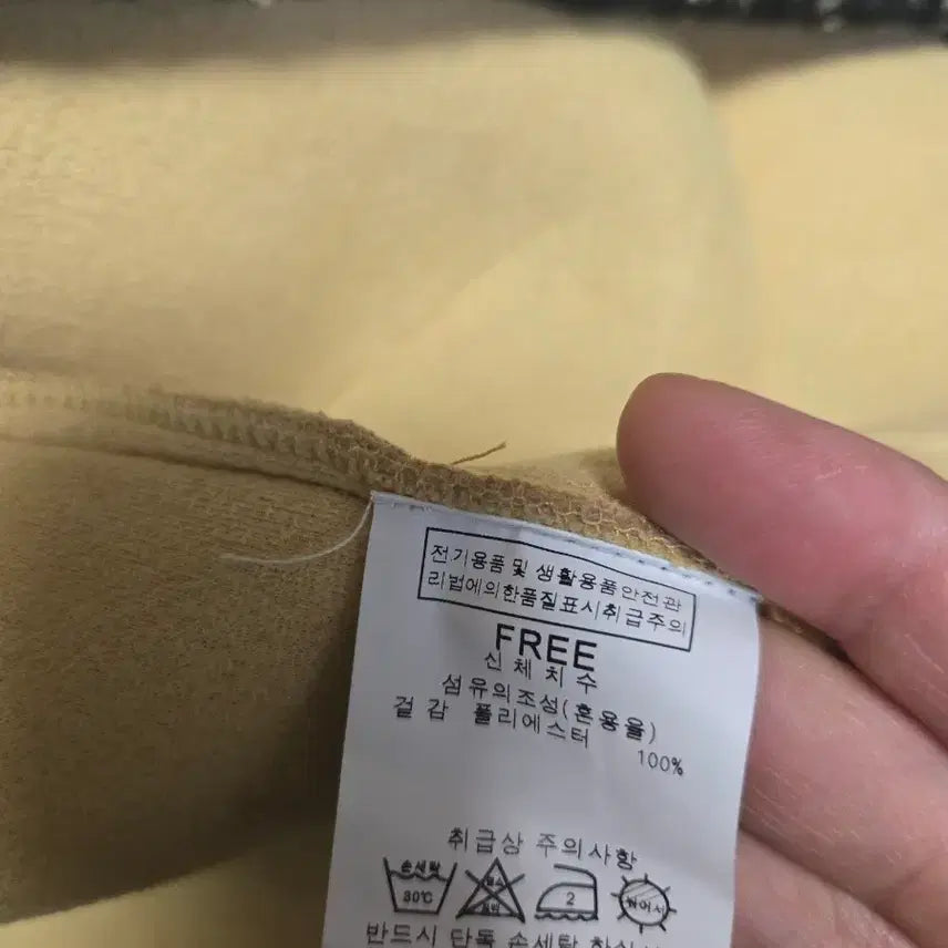 [BUNJANG] YANAKI Puffy Jacket / YANAKI 연한황토 뽀글이 자켓