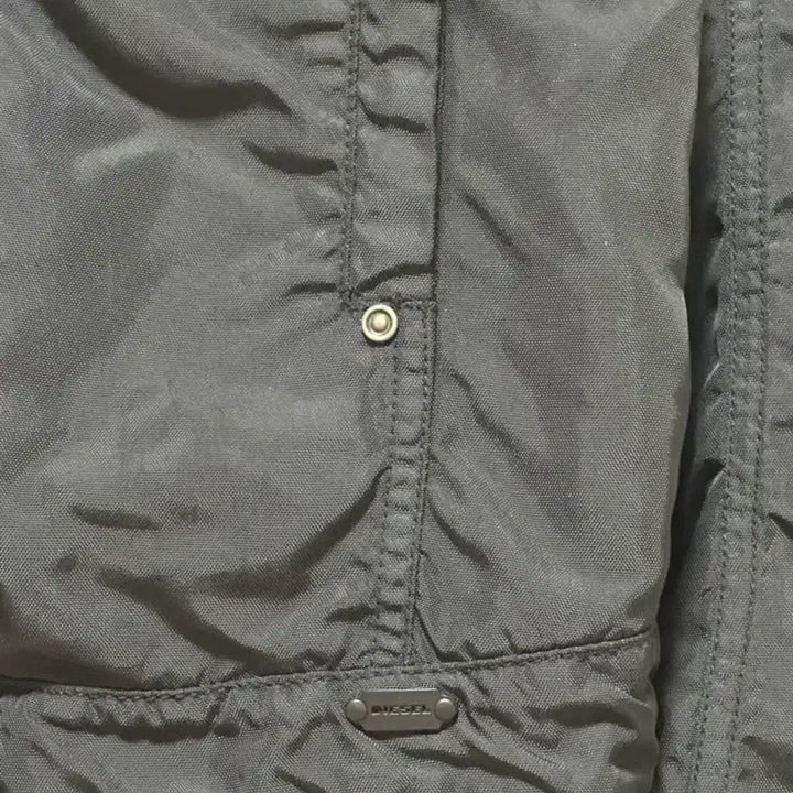 [BUNJANG] Diesel Nylon Biker Jacket / 디젤 나일론 바이커 라이더자켓