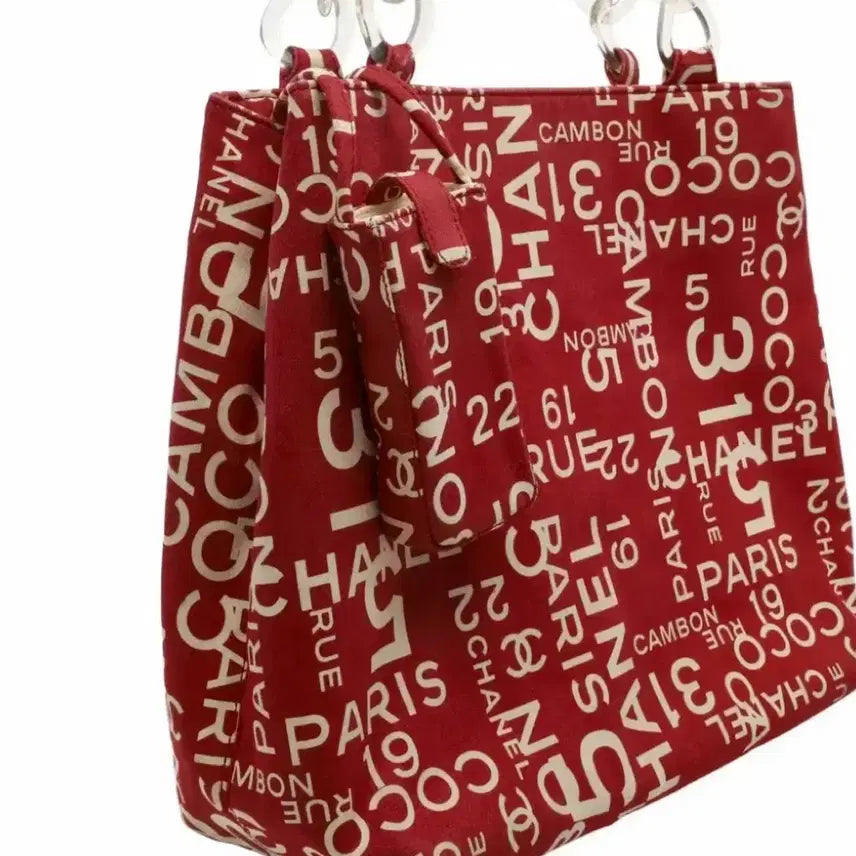 [BUNJANG] Chanel Fabric Baisc Tote Bag / 정품 샤넬 Chanel 패브릭 바이시 토트백 숄더백