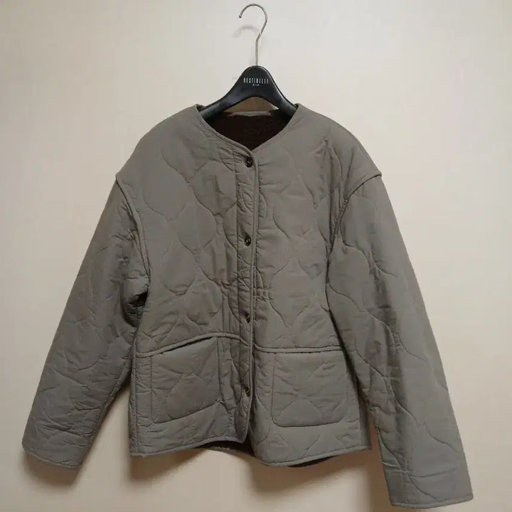 [BUNJANG] Quilted Puffy Jacket Coat M / 퀼팅 뽀글이 자켓 코트 M
