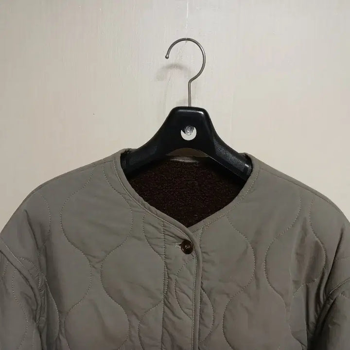 [BUNJANG] Quilted Puffy Jacket Coat M / 퀼팅 뽀글이 자켓 코트 M