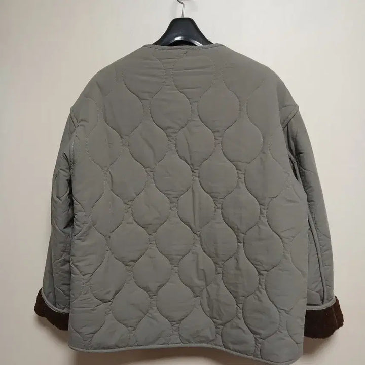 [BUNJANG] Quilted Puffy Jacket Coat M / 퀼팅 뽀글이 자켓 코트 M