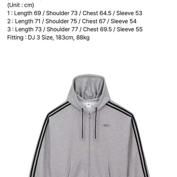 [BUNJANG] BORN TO WIN Chrome B Hoodie Zip-up / 본투윈 크롬B 후드 집업 (2 size)