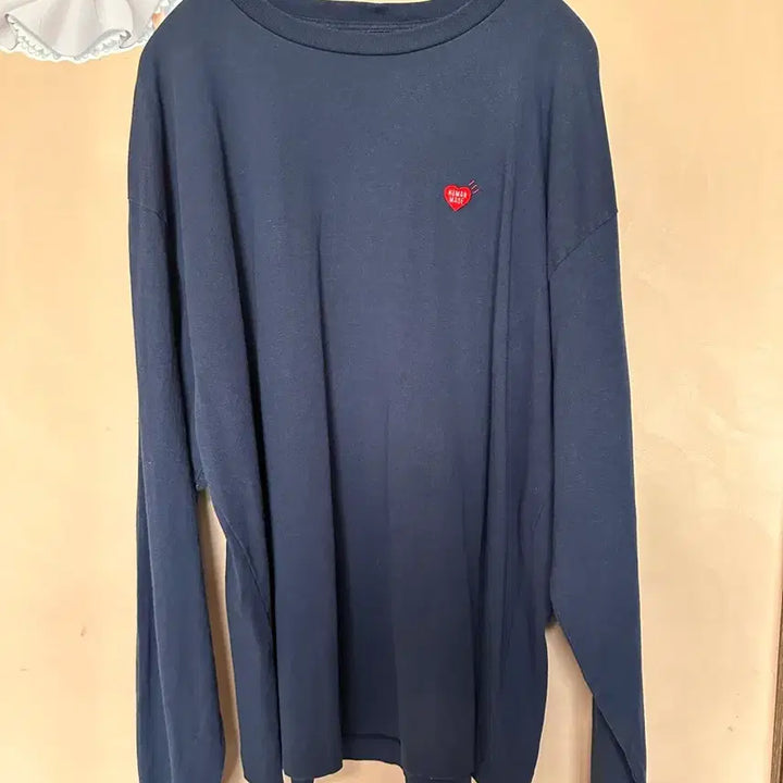 [BUNJANG] Human Made Graphic Long Sleeve T-shirt Navy / XL) 휴먼메이드 그래픽 롱슬리브 티셔츠 #6 네이비