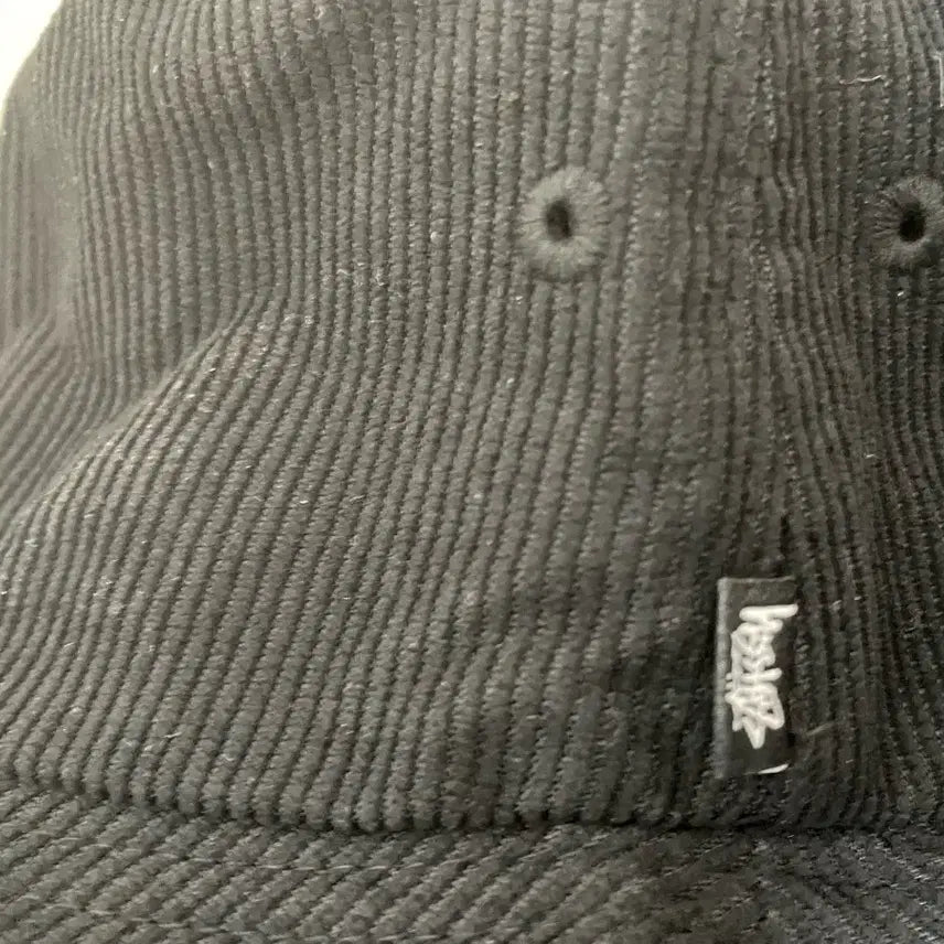 [BUNJANG] Stussy Corduroy Bucket Hat Black / 스투시 코듀로이 버킷햇 블랙 프리사이즈 새상품 정ㅍ ㅁ