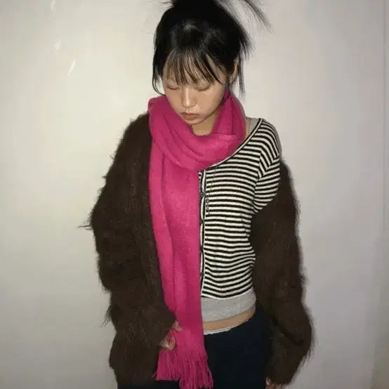 [BUNJANG] NORSON Duggy Hairy Loose Cardigan / NORSON Duggy Hairy Loose CD 노어슨더기헤어리루즈가디