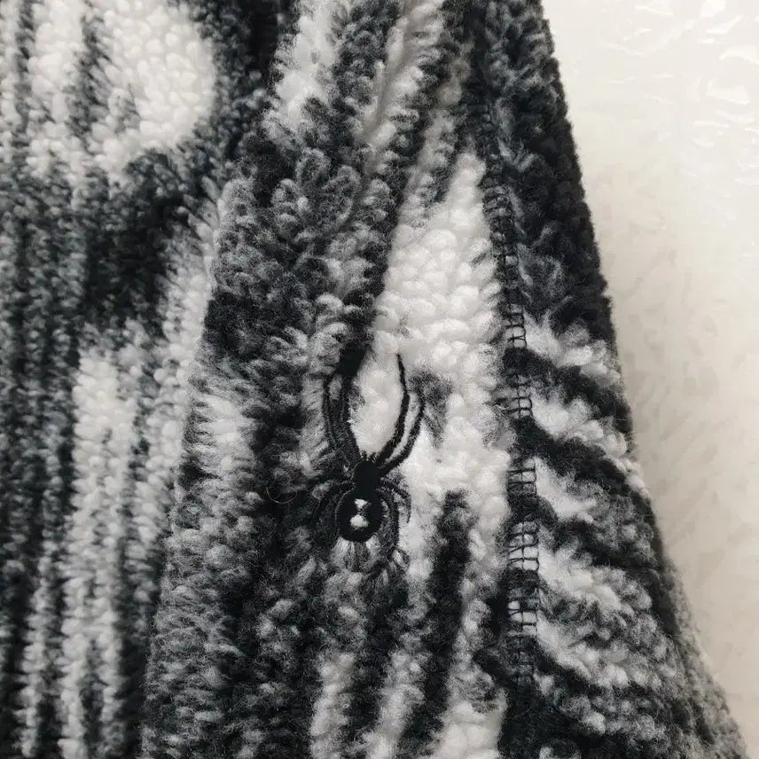[BUNJANG] Spider Luster Fleece Hoodie Zip-up / [L/100/정품] 스파이더 러스터 플리스 후드집업