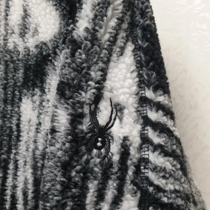 [BUNJANG] Spider Luster Fleece Hoodie Zip-up / [L/100/정품] 스파이더 러스터 플리스 후드집업