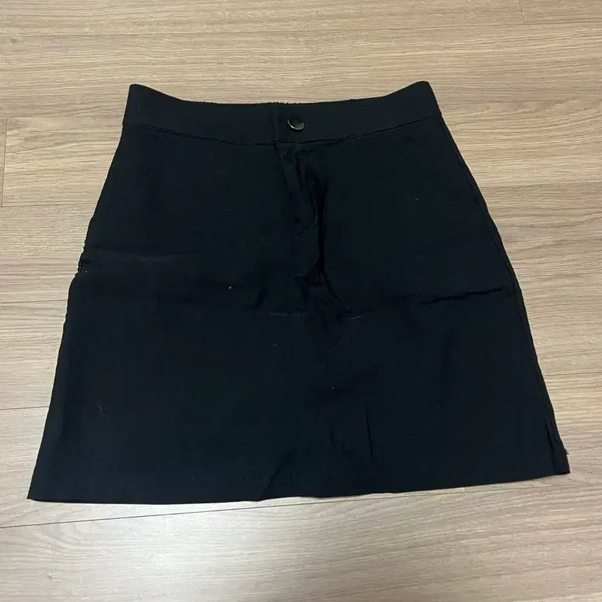 [BUNJANG] Ablie Black Mini Skirt S / 블랙 스판 미니스커트 S 치마 스커트 에이블리 판매 지그재그 옷정리