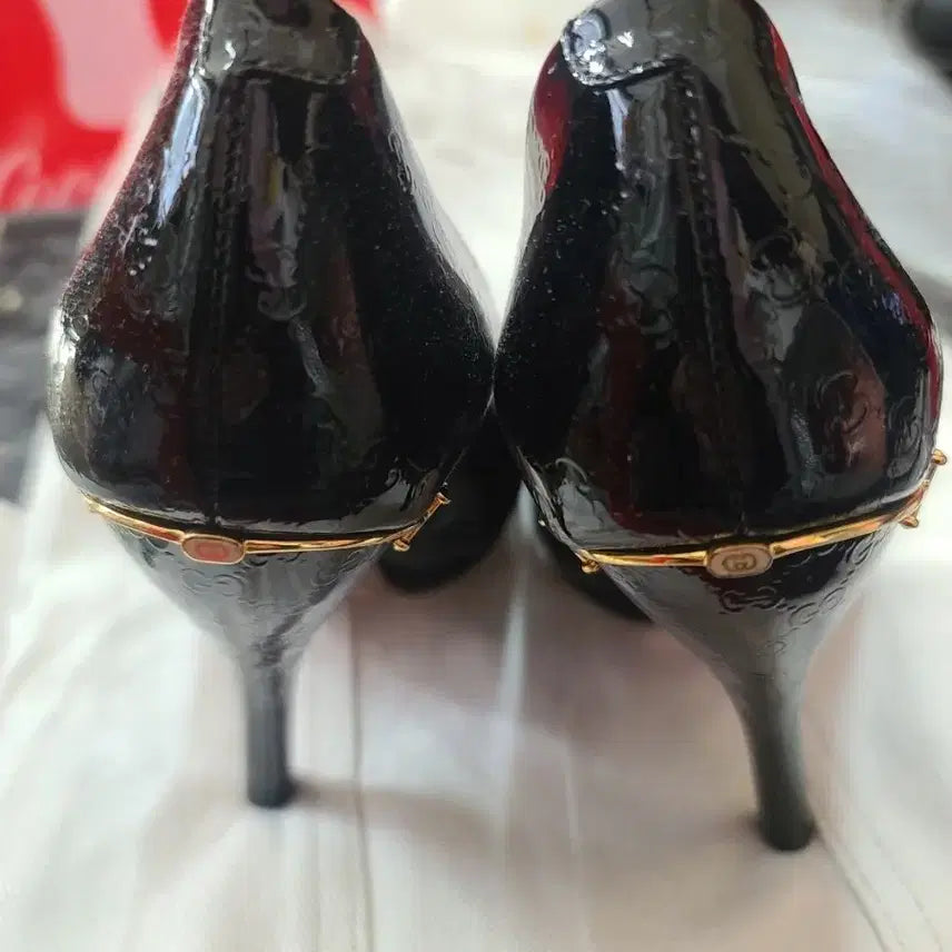 [BUNJANG] Gucci Black High Heel Pumps / 구찌 블랙 하이힐34