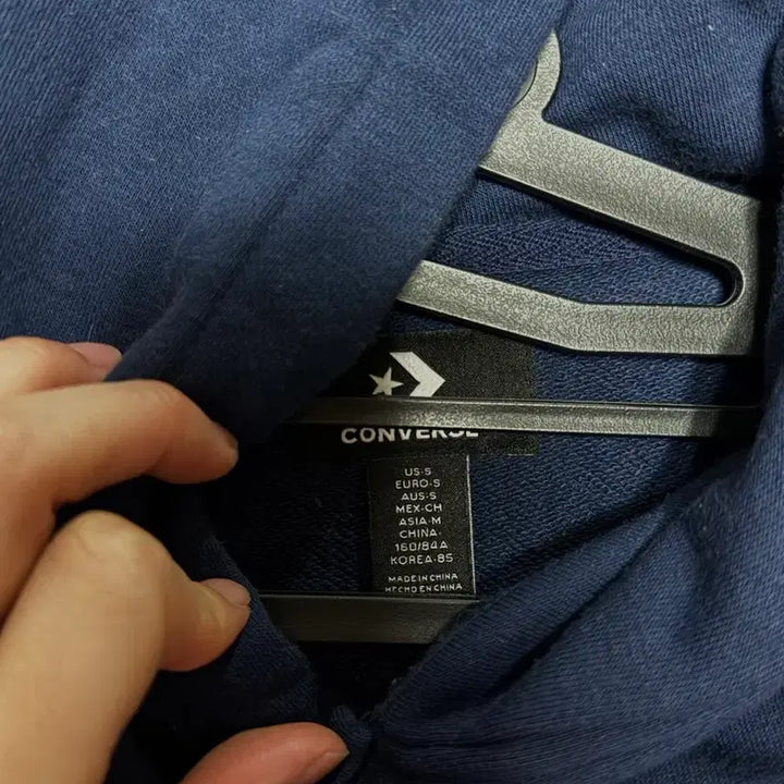 [BUNJANG] Converse Block Alt Terrain Hoodie / 컨버스 블록 알트 터레인 후디 미드나잇네이비멀티 팝니다