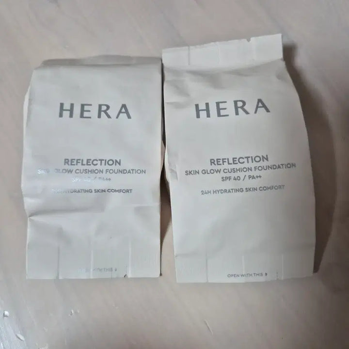 [BUNJANG] HERA Reflection Skin Glow Cushion 21N1 (Sealed) / (미개봉)헤라 리플렉션 스킨 글로우 쿠션 21N1리필 1개&미니쿠션 1개