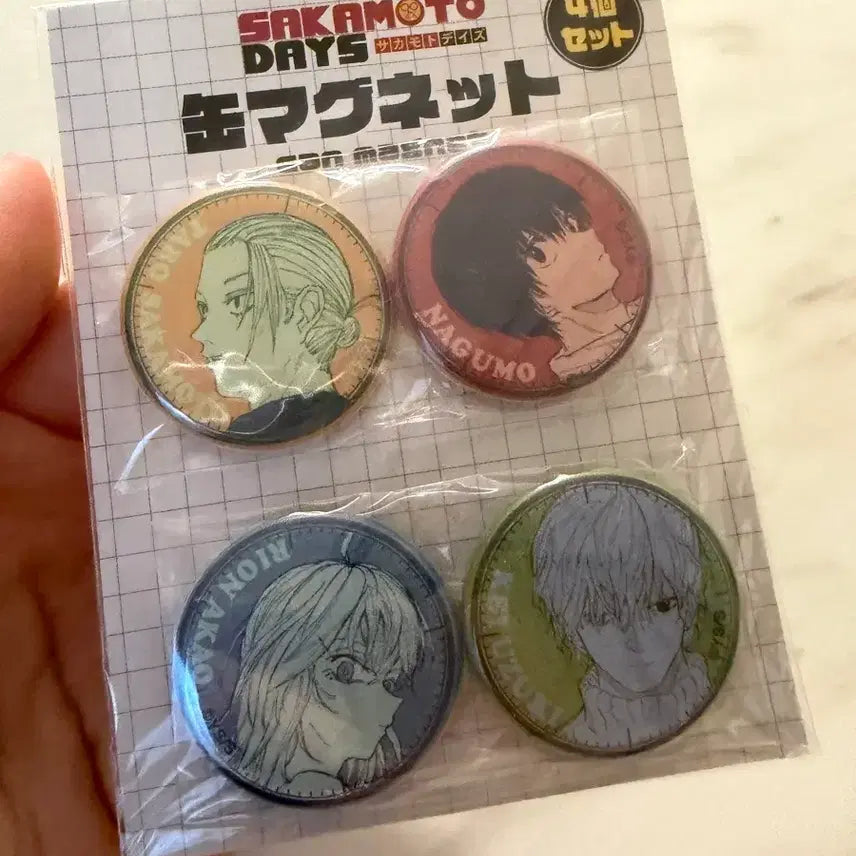 [BUNJANG] Sakamoto Days Nagumo Magnet Set / 사카모토데이즈 마그넷 사카데이 상점페어 나구모
