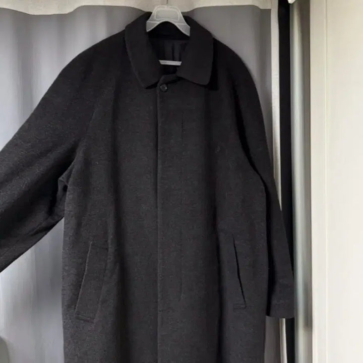 [BUNJANG] Berwick Cashmere 100% Balmacaan Coat / 버윅 캐시미어 100% 발마칸 코트