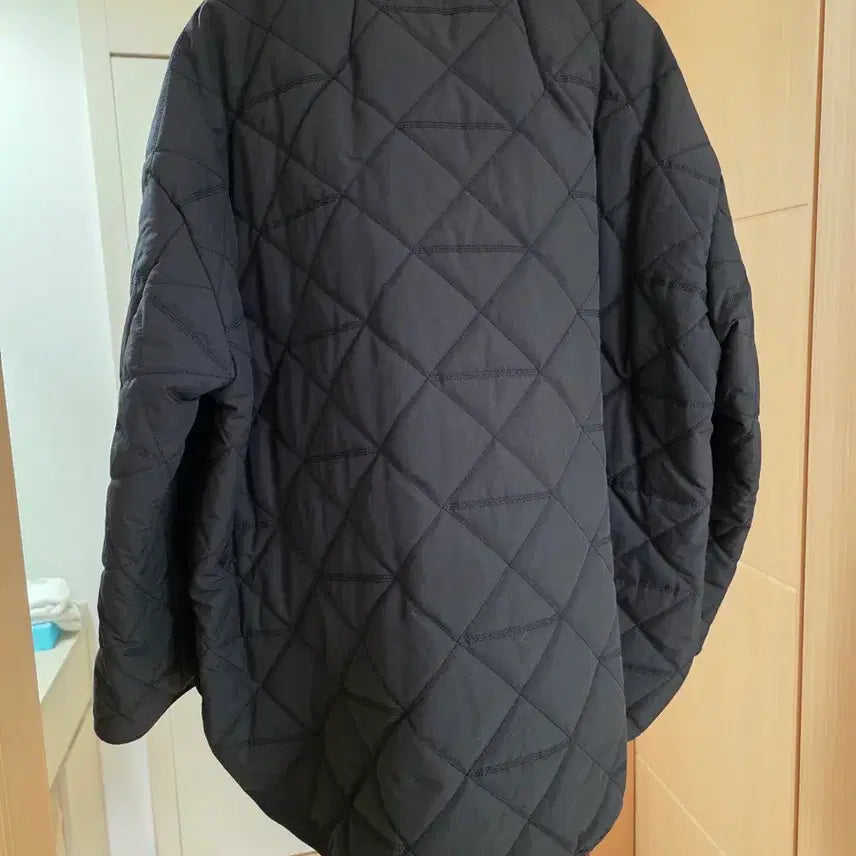 [BUNJANG] TIME Black Quilted Jacket / TIME 타임 블랙 퀼팅 자켓