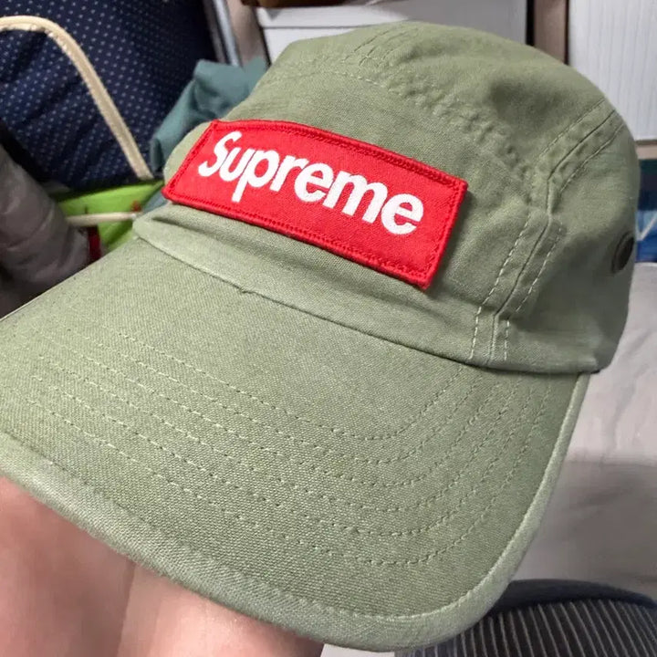 [BUNJANG] Supreme Camp Cap Olive / 슈프림 캠프캡 24fw 올리브