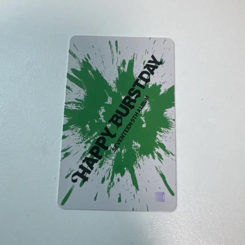 세븐틴 디에잇 포카 HAPPYBURSTDAY 비트로드 럭키드로우