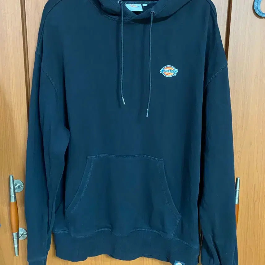 [BUNJANG] Dickies Black Hoodie L Size / [DICKIES] 디키즈 블랙 후드티셔츠 L사이즈