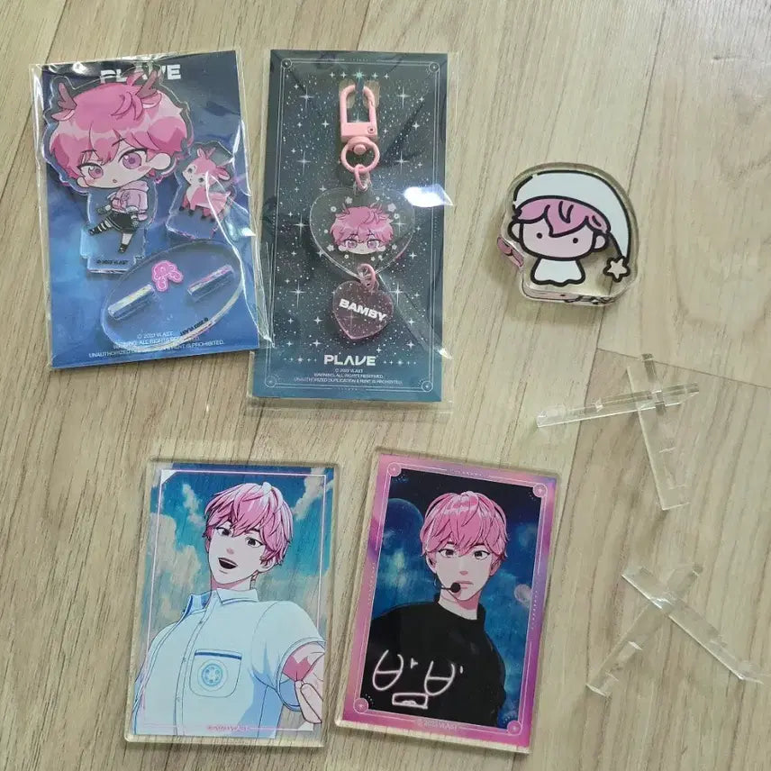 [BUNJANG] PLAVE Bambi Aniplex Shop Collaboration Goods Bundle Set / 플레이브 밤비 애니플러스샵 콜라보 굿즈 원가이하양도