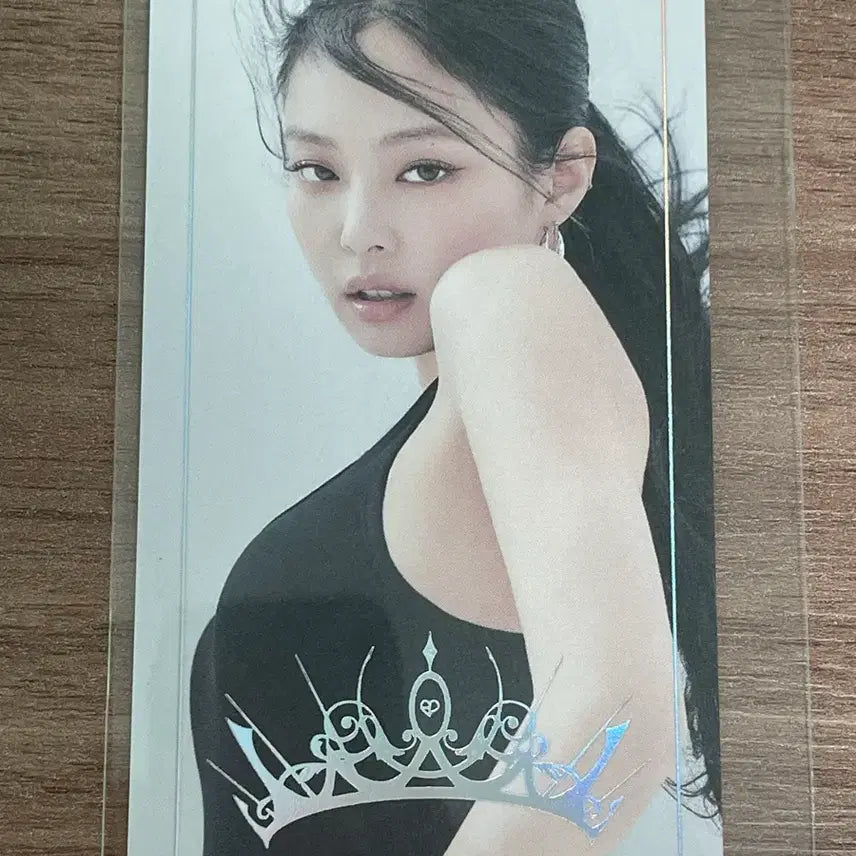 블랙핑크 더앨범 특전포카 제니