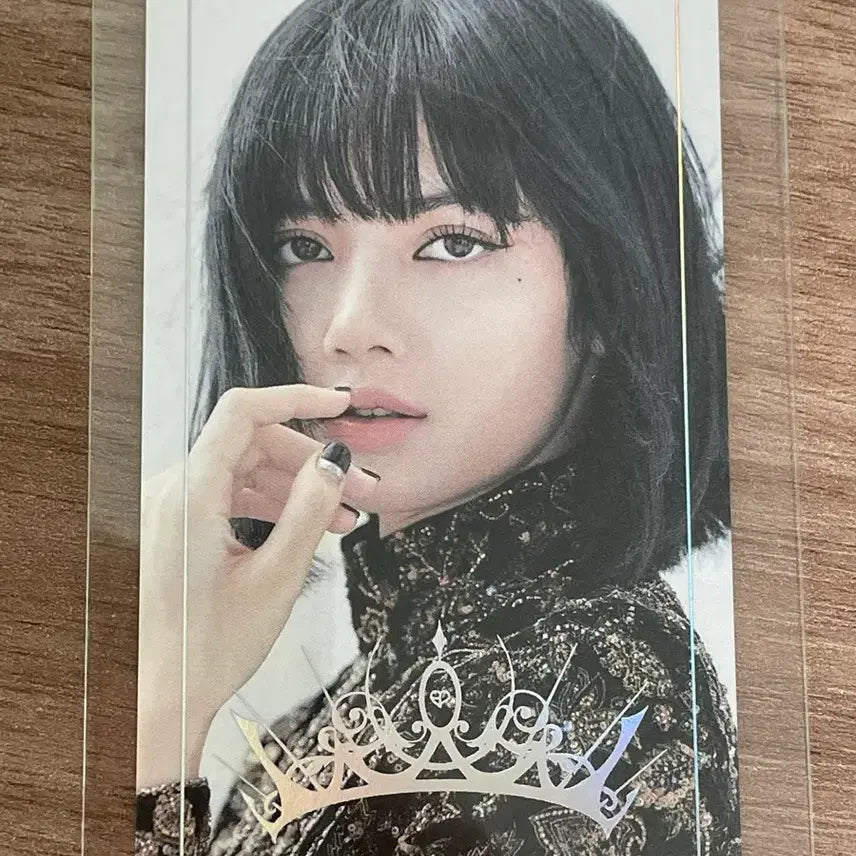 블랙핑크 더앨범 특전포카 리사