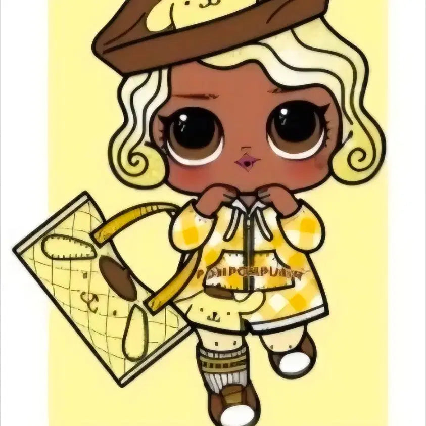 [BUNJANG] LOL Surprise Sanrio Pompompurin Figure / LOL 서프라이즈 산리오 콜라보 폼폼푸린 (엘오엘/lol)