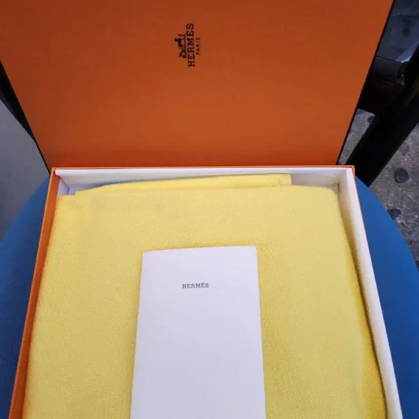 [BUNJANG] Hermes Cashmere Shawl Scarf / 에르메스  캐시미어  숄목도리 스키프 <새상품>