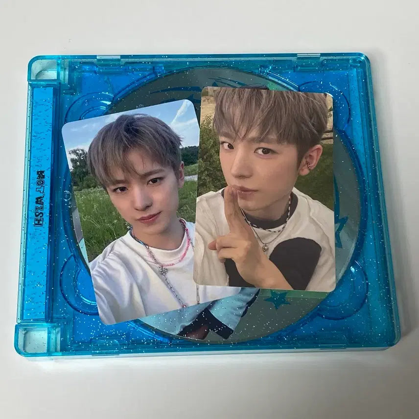 [당일발송] 엔시티 위시 컬러 유우시 쥬얼, 애플뮤직 특전 포카