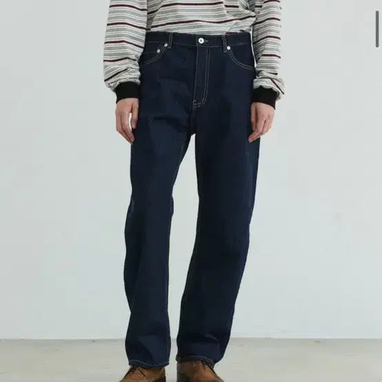 [BUNJANG] Flavism Raw Indigo Regular Denim Pants / 플라비즘 raw indigo 생지 레귤러 데님 3