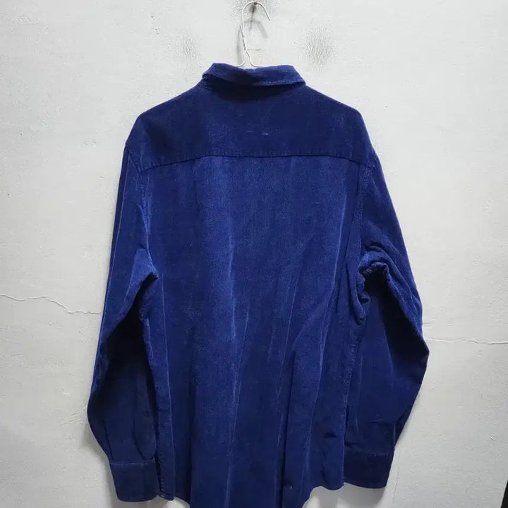 [BUNJANG] Carhartt Blue Corduroy Shirt / 칼하트 블루 코듀로이 셔츠