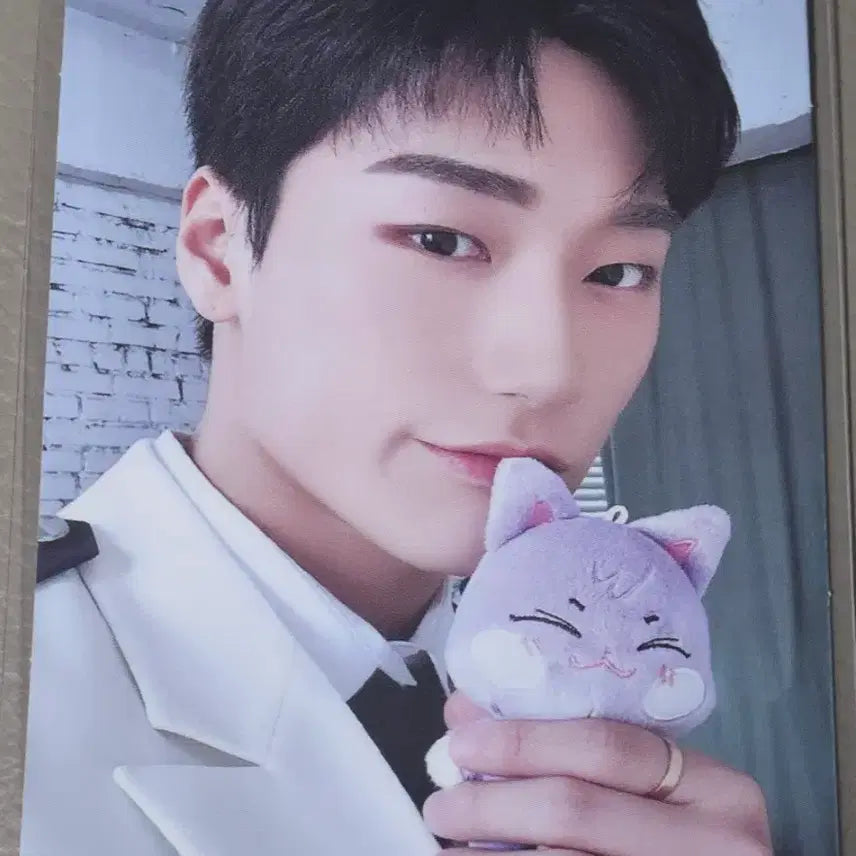 에이티즈 산 애니티즈 팝업 포카 키링인형 ateez choi san