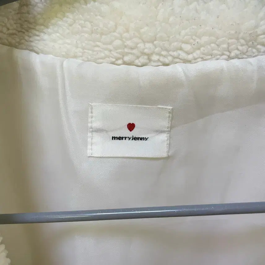 [BUNJANG] merry jenny Ivory Poodle Jacket / merry jenny 아이보리 뽀글이 자켓