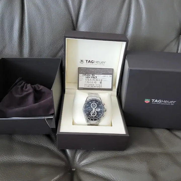 [BUNJANG] Tag Heuer Carrera 1887 Automatic Watch / 태그호이어 까레라1887 오토매틱 시계