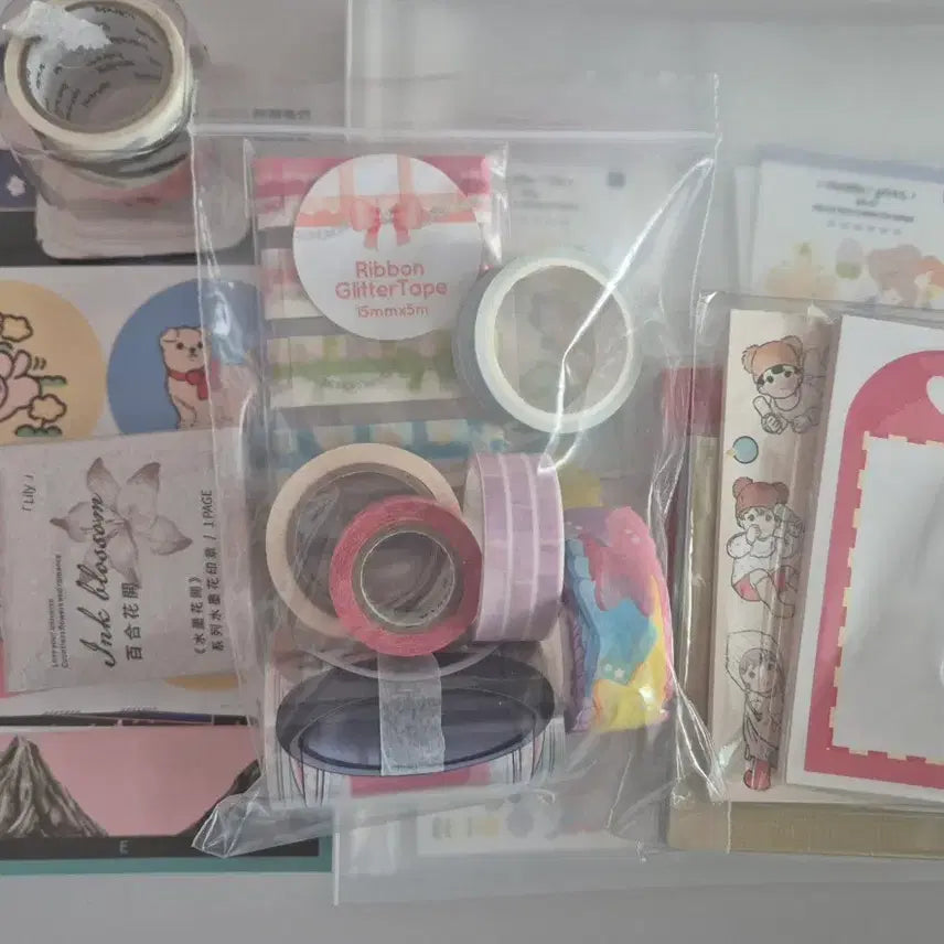 [BUNJANG] Decorating Sticker and Binder Bundle Set / 다꾸 스티커 바인더 세트 일괄양도