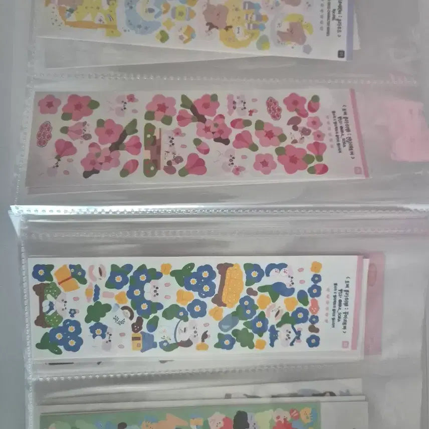 [BUNJANG] Decorating Sticker and Binder Bundle Set / 다꾸 스티커 바인더 세트 일괄양도