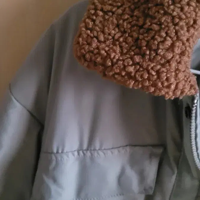 [BUNJANG] Beginning Fleece Collar Padded Jumper / Beginning 브랜드의 뽀글이 카라 패딩 점퍼