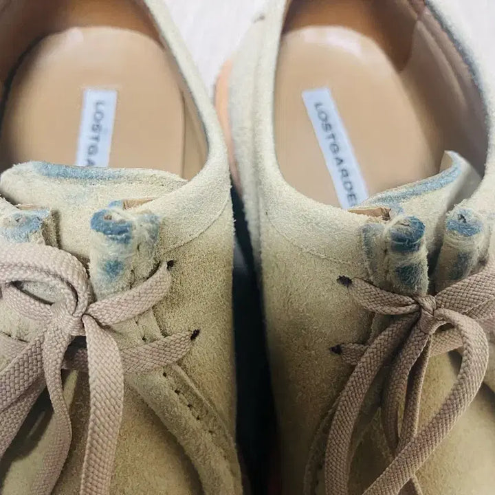 [BUNJANG] Lost Garden Dive Beige Sneakers / 로스트가든 다이브 베이지 270사이즈