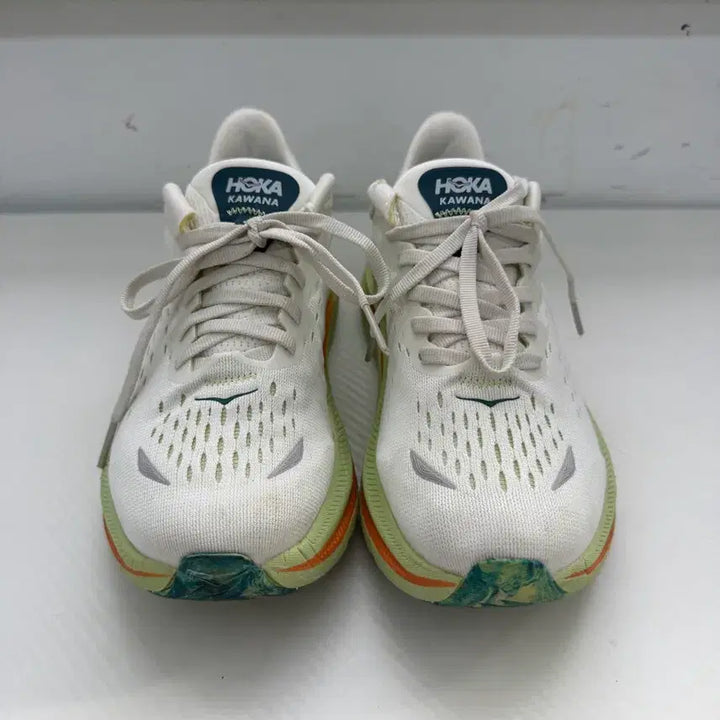 [BUNJANG] Hoka Kawana White Sneakers 230 / 정품) 호카 카와나 화이트 운동화 230
