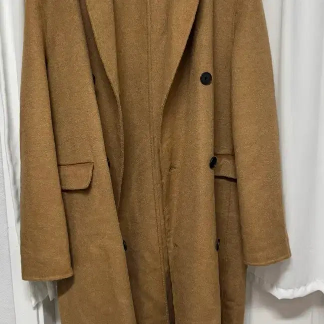 [BUNJANG] Loose Fit Wool Handmade Long Coat / [새상품] 루즈핏 울 핸드메이드 롱코트