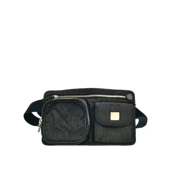 [BUNJANG] Dior Trotter Canvas Waist Bag / 디올 트로터 캔버스 웨이스트백 (정품)