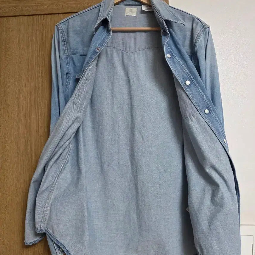 [SOLD OUT] [M] 와코마리아 x 랭글러 웨스턴 데님 셔츠