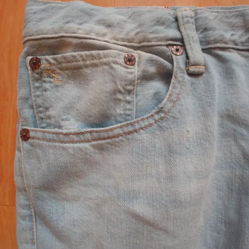[BUNJANG] Polo Ralph Lauren Dungarees Denim Jeans / 폴로 랄프로렌 덩가리스 데님 청바지