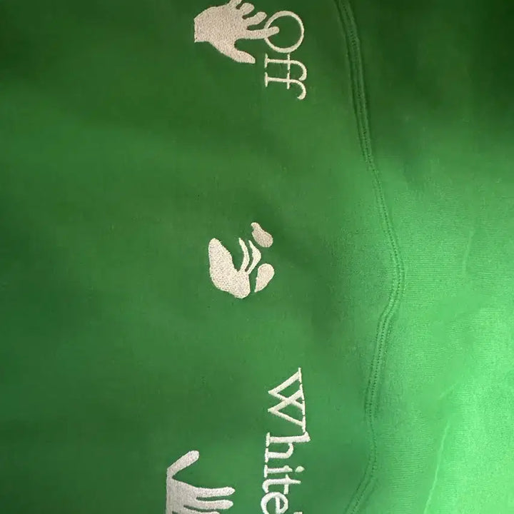 [BUNJANG] Nike Off-White Mock Neck Track Jacket Green L / 나이키x오프화이트 / 모크넥 트랙 자켓 그린 / L