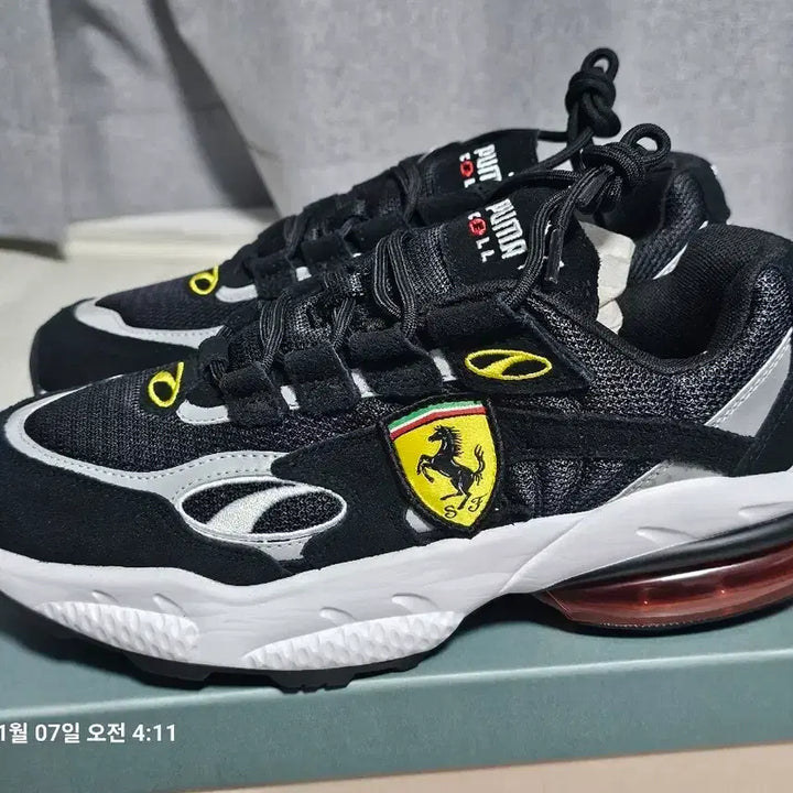 [BUNJANG] Puma Ferrari Cell Venom Sneakers / 푸마x페라리 콜라보 셀 베놈 270 사이즈 새제품
