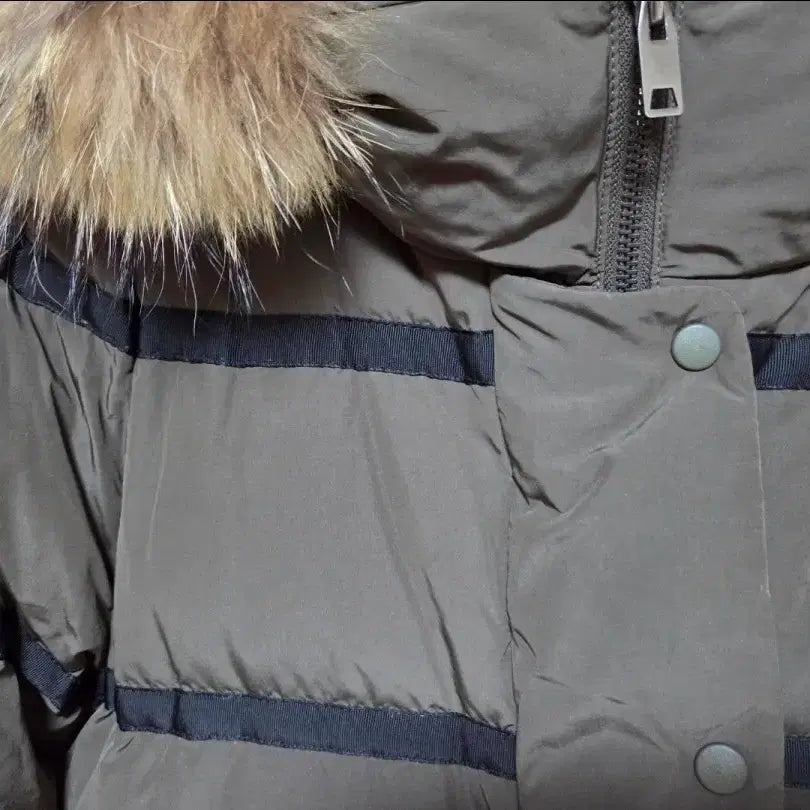 [BUNJANG] OZOC Antartica Long Padded Jacket / 오즈세컨 라쿤 패딩 안타티카 패딩  롱패딩