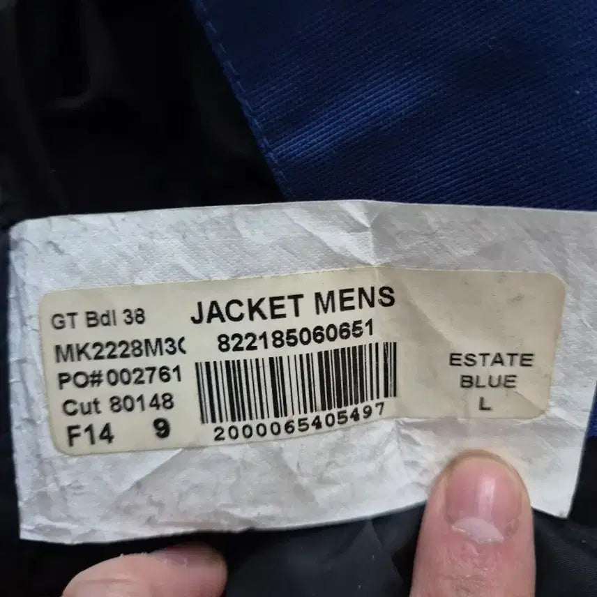 [BUNJANG] Moose Knuckles Down Padded Jacket Blue / 무스너클 다운 패딩 자켓 블루 L/G 사이즈