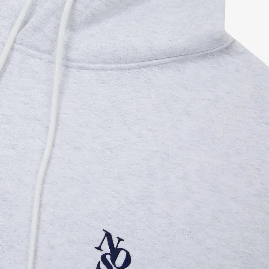 [BUNJANG] NOS7 Navy Embroidered Hoodie / (L) NOS7 네이비 자수 후디 (기모)
